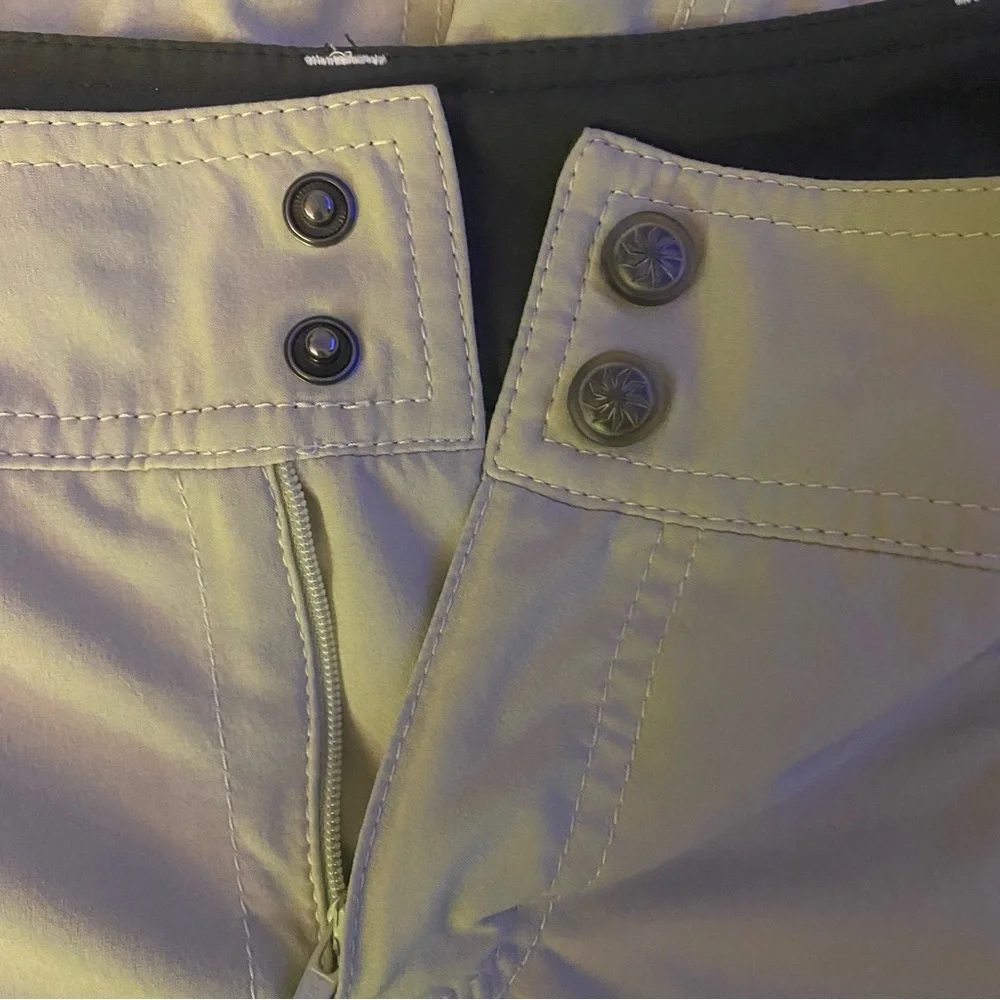 Athleta Tan A-Line Knee-Length Skort 10T EUC